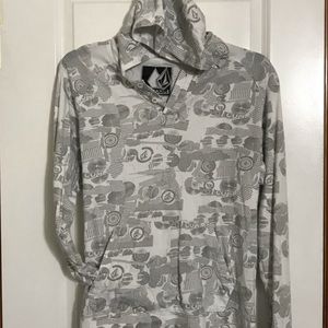 Volcom hoodie cotton kind sleeve